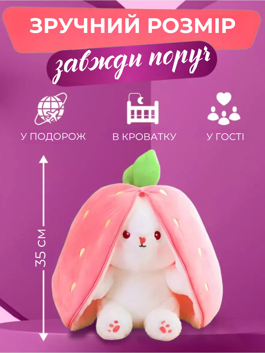М’яка плюшева іграшка нічник для сну